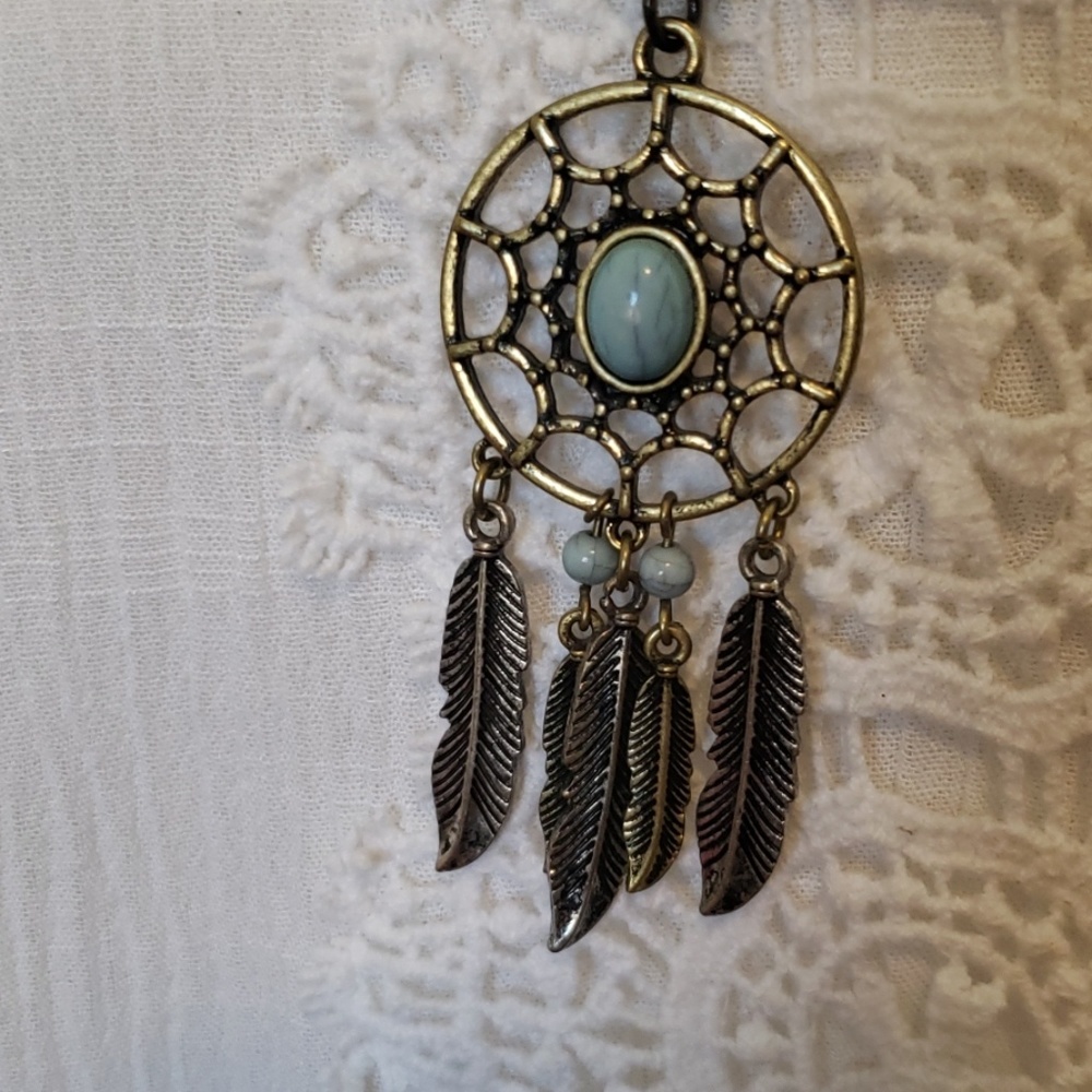 Dreamcatcher necklace